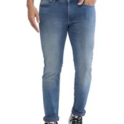 Park Avenue Blue Super Slim Fit Jeans-picture-35