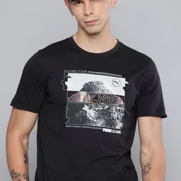 Puma Graphic Printed Drycell Running T-shirt-picture-11