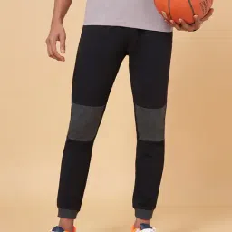 Ajile by Pantaloons Black Cotton Slim Fit Printed Joggers-picture-26