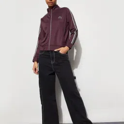 Kappa Wine Cotton Regular Fit Jacket image 4