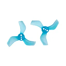 Pro-Range Propellers 40mm 1635 PC 3 Blade 1mm Propellers 4CW+4CCW- Clear Blue image 2