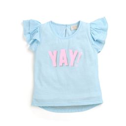 Tiny Girl Girls Blue Printed Top-picture-48