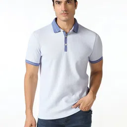 Blackberrys Men Polo Collar Pockets Slim Fit T-shirt-picture-34