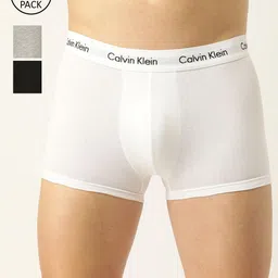 Calvin Klein Underwear Men Pack of 3 Assorted Solid Trunk U2664998-image-53