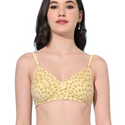 FIMS Yellow Printed Bra-picture-22