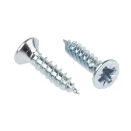 RS PRO Pozidriv Countersunk Steel Wood Screw Bright Zinc Plated, No. 6 Thread, 0.62in Length (Pack of 250)-picture-21