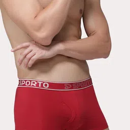 Sporto by Macho Pack Of 3 Combed Cotton Trunks image 4