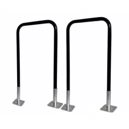 RS PRO Grey Galvanised Steel Barrier Base Model No 2041779 image 2