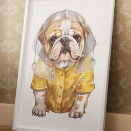 Outfit collections Modern Art Kids Painting For Wall Decor-picture-28