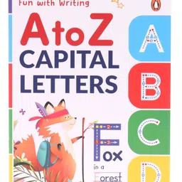 penguin random house Fun with Writing A to Z Capital Letters Book - English-picture-20