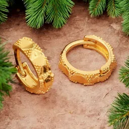 SHREE KRISHNA SHOPPING Gold-Plated Brass Earrings-picture-28