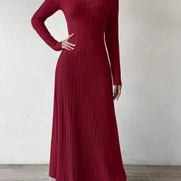 StyleCast x Revolte A-Line Striped Maxi Dress-picture-37