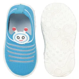 Lil Lollipop Striped Slip On Musical Shoes - Blue image 5