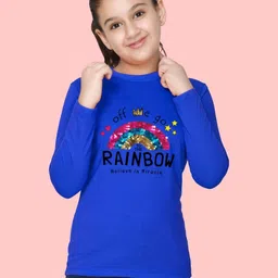 NUSYL Girls Printed T-shirt-picture-10