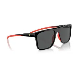 FERRARI SCUDERIA Grey UV Protection Square Sunglasses for Men image 3
