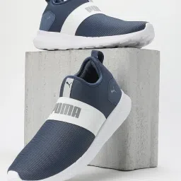 Puma Men's Relax Knit Inky Blue Casual Sneakers image 1