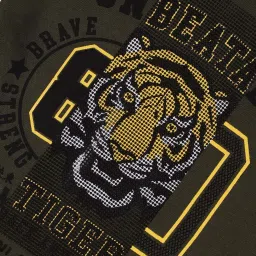 Gini & Jony Boys Green Graphic T-Shirts image 3