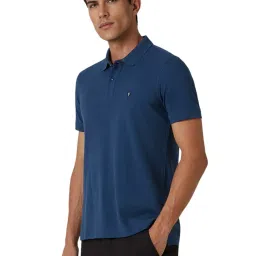 Van Heusen Navy Regular Fit Polo T-Shirt image 3