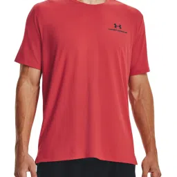 Under Armour Red Regular Fit Sports T-Shirt image 1