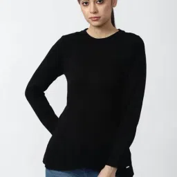 Van Heusen Black Regular Fit Sweater-picture-18