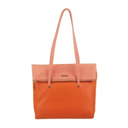 Metro Orange Medium Tote Bag image 1