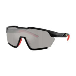 FERRARI SCUDERIA Silver UV Protection Irregular Sunglasses for Men-picture-5