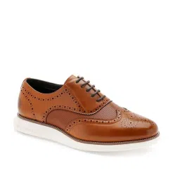 U.S. Polo Assn. Men's Tan Brogue Shoes image 3