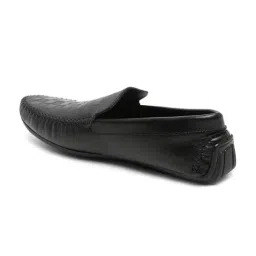 Teakwood Leathers Men's Black Casual Loafers image 5