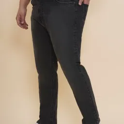 John Pride Black Cotton Regular Fit Jeans image 3