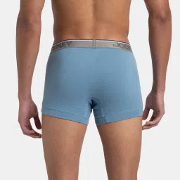 Jockey Blue Cotton Regular Fit Trunks - Pack Of 2 image 3