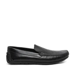 Teakwood Leathers Men's Black Casual Loafers image 2