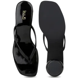 Inc.5 Women's Black Thong Sandals image 3