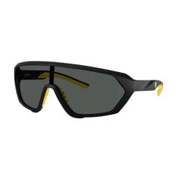 FERRARI SCUDERIA Grey UV Protection Shield Sunglasses for Men-picture-0