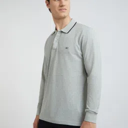Colorplus Grey Regular Fit Polo T-Shirt image 3