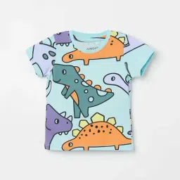 Juniors by Lifestyle Kids Multicolor Cotton Printed T-Shirt-image-99