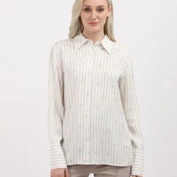 TOMMY HILFIGER Off White Printed Shirt-picture-28