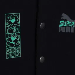 Puma Kids dryCELL Black Regular Fit Jacket image 3