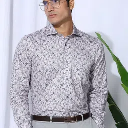 Blackberrys Men Slim Fit Opaque Printed Casual Shirt-picture-17
