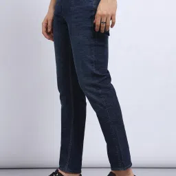 Lee Eric Dark Blue Skinny Fit Low Rise Jeans image 3
