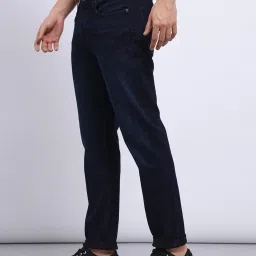 Lee Arvin Navy Slim Fit Lightly Washed Jeans image 3