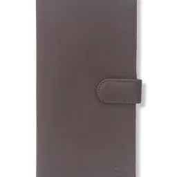 Kara Brown Leather Tri-Fold Wallet for Men image 3