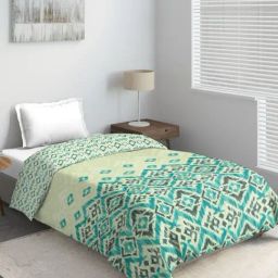 DDECOR Live beautiful Turquoise Blue Polycotton 136 TC Ethnic Winter Quilt-picture-29