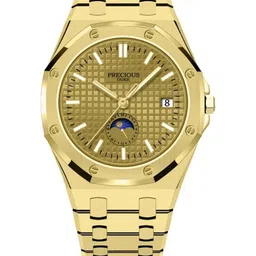 Precious Duke Men Dial & Stainless Steel Straps Analogue Watch PD_856758343265-Golden-picture-26