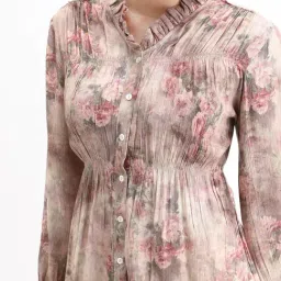 RAREISM Multi Rayon Floral Top image 5