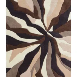 Presto Brown Wool Hand Tufted Carpet image 2