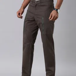 CINOCCI Men Relaxed Cargos Trousers image 3