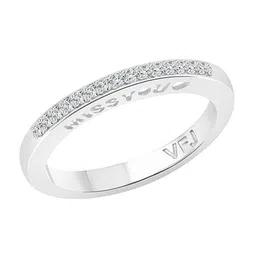 Vighnaharta Silver Plated Cubic Zirconia Studded Adjustable Finger Ring-picture-43