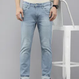 U.S. Polo Assn. Denim Co. Men Brandon Slim Tapered Fit Heavy Fade Stretchable Jeans-image-35