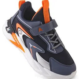 Pine Kids Sneakers Shoes with Velcro Closure- Blue-picture-30