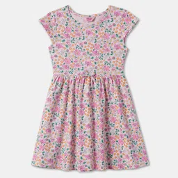 R&B Floral Print A-Line Dress-picture-40